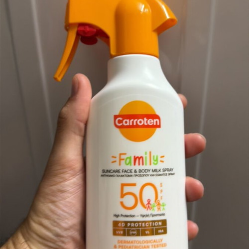 Carroten Family SPF 50 sunscreen high protection