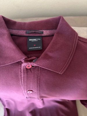 Manetti Polo long sleeve shirt like new, size M