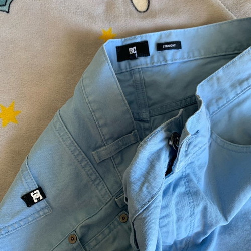 DC shorts used, blue, size 32