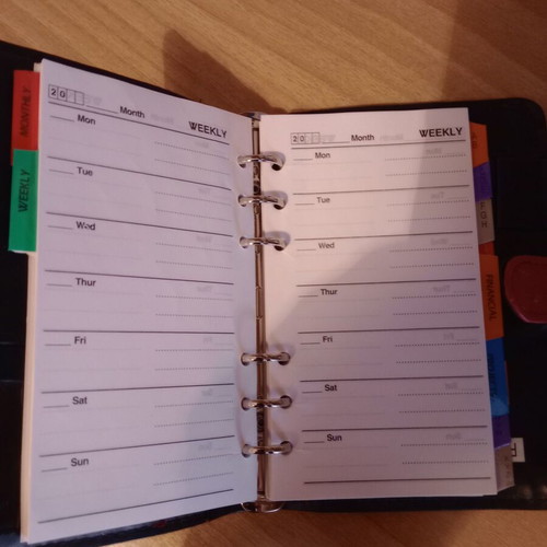 Filofax organizer collectible new from 2001