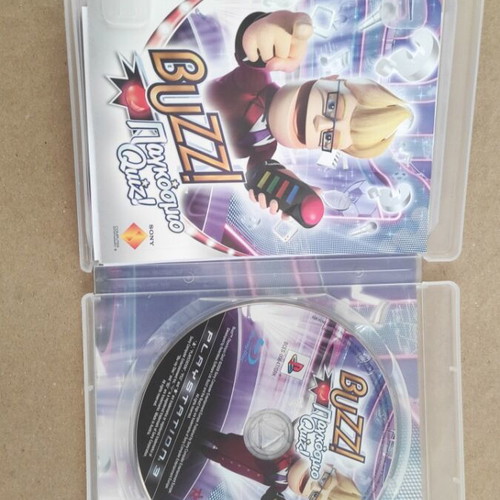 Buzz video game used for PlayStation 3