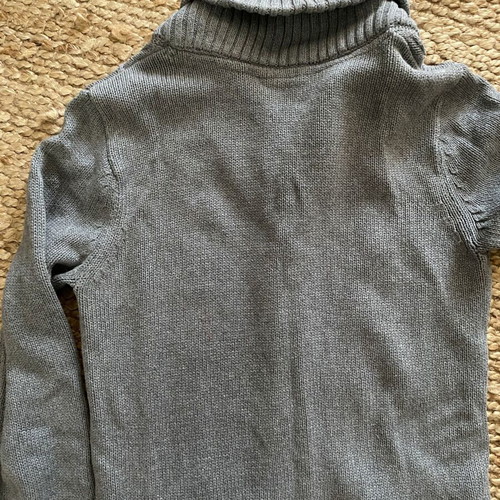 H&M Gray Woolen Long-Sleeve Men's Cardigan used, size S