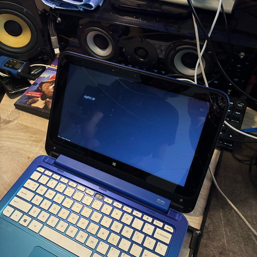 HP laptop used, unknown condition