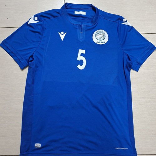 Cyprus official friendly match worn jersey, size XL