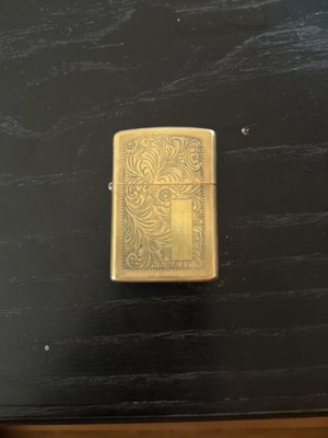 Zippo vintage lighter V series used, ultra rare