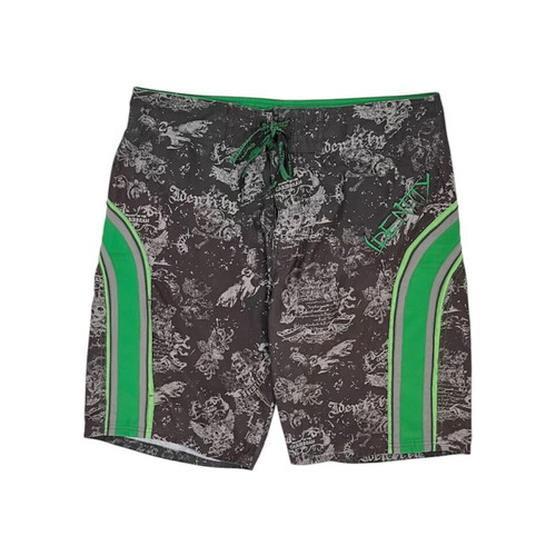Y2K Indentity vintage men's shorts with hidden pocket like new, brown and green
