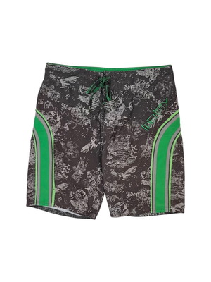 Y2K Indentity vintage men's shorts with hidden pocket like new, brown and green