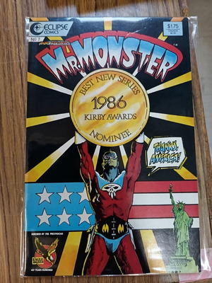 Mr Monster κόμικ μεταχειρισμένο, Eclipse Comics