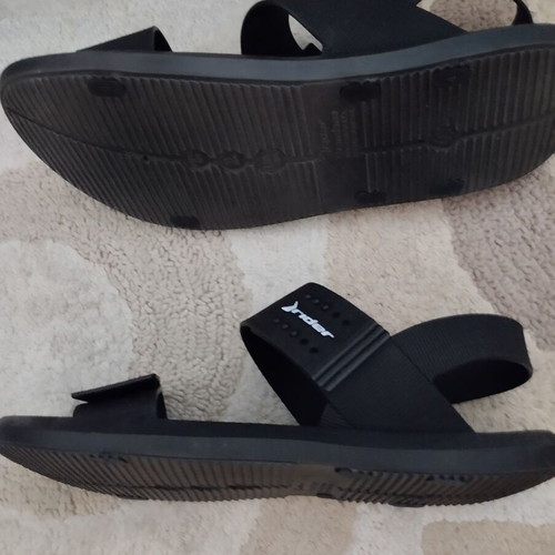 Rider men's sandals like new, size 45/46, black