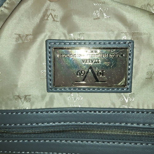 Versace V1969 shoulder bag like new, gray