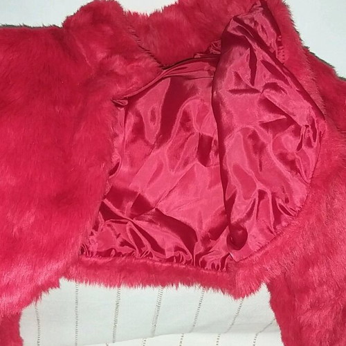 Fur like new with inner lining
