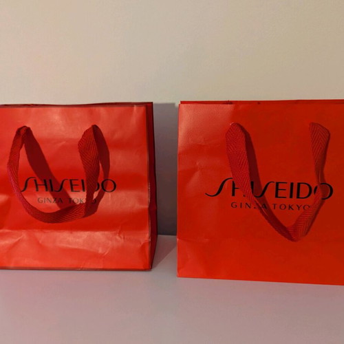 Shiseido bags like new pack of 2 small size