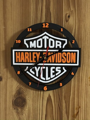 Harley Davidson wall clock new, analog