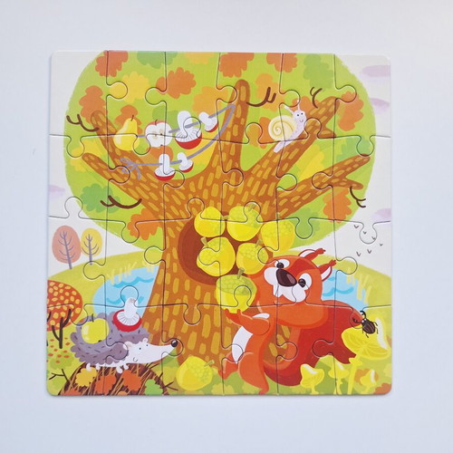 Dodo Toys 4-in-1 Children's Puzzle "Four Seasons" like new