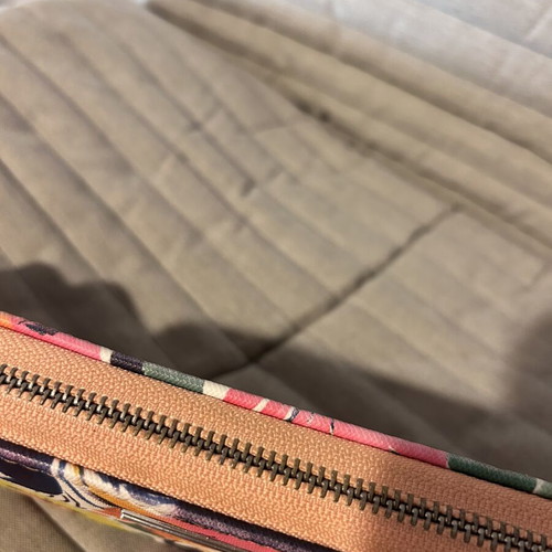 Stradivarius Women's Wallet with Floral Pattern like new, multicolor
