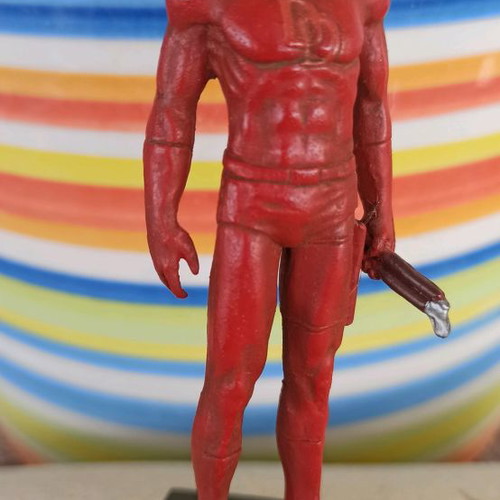 Marvel Dare Devil figure used, metal