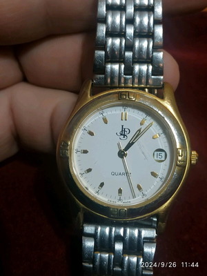 Men's wristwatch quartz J.P.S Swiss made used