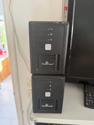 Powertech PT-1150LI UPS, 2 τεμάχια 1150VA 690W, ΔΕΝ ΔΟΥΛΕΥΟΥΝ
