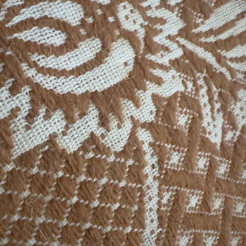 Handmade polyester cotton rug new 220x173 cm