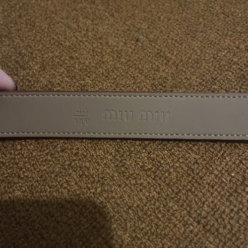 Miu Miu belt like new, 110 cm, red suede