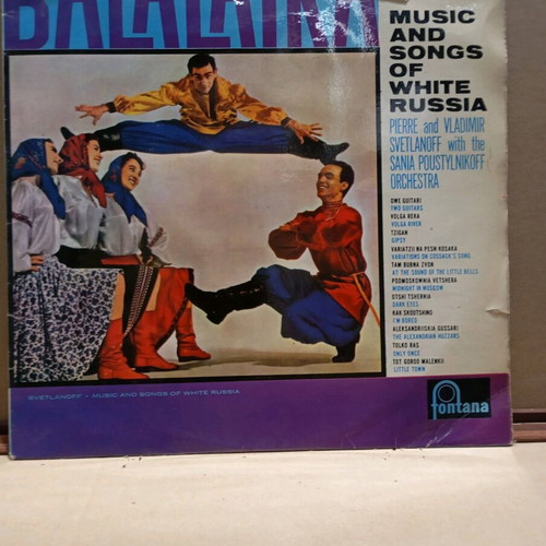 Balalaika LP used, Music And Songs Of White Russia