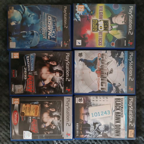 PlayStation 2 games like new