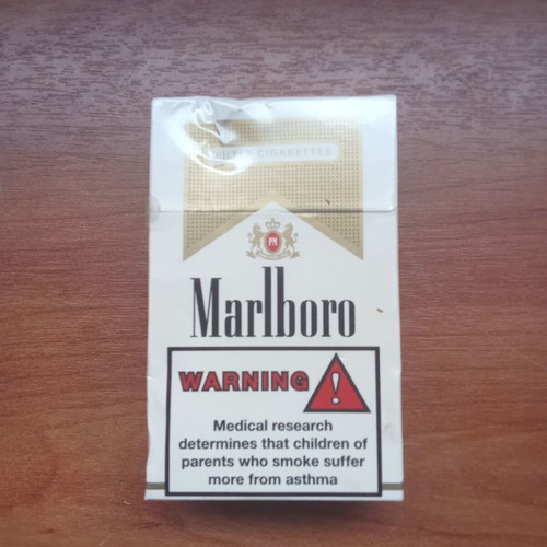 Marlboro Lights collectible cigarette pack new, hard case 2000s
