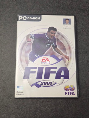 FIFA 2001 PC game used, Greek edition