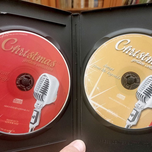 Christmas Golden Collection 2 CD and DVD new, jazz