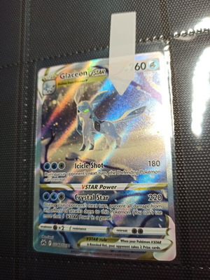 Glaceon VSTAR Crown Zenith Pokemon card, special illustration rare