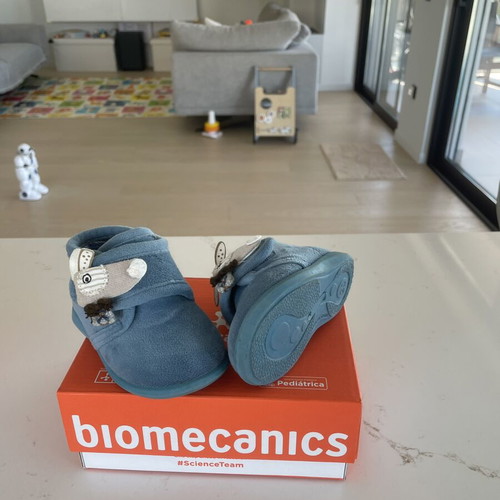 Biomecanics Biogateo Casual baby shoes, blue