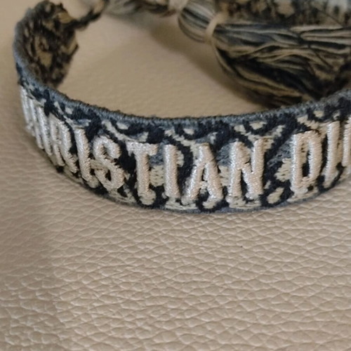 J'adior Dior woven blue bracelet like new