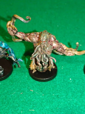 Cthulhu Zombicide painted miniatures set 1, 3 miniatures