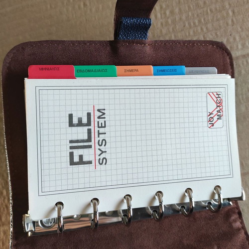 Vintage organizer agenda like new, 1990s