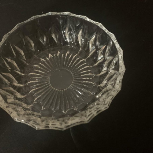 Vintage glass bowl used
