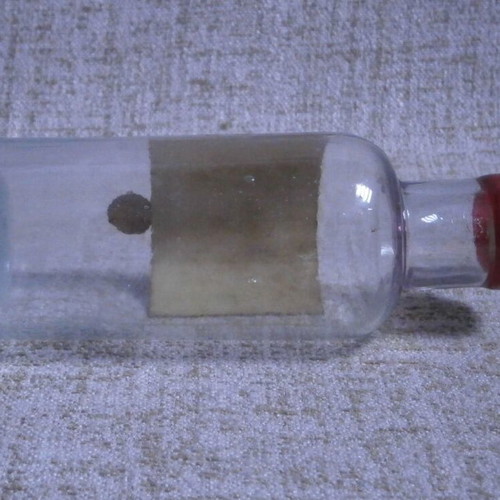 Pharmacy bottle used, vintage, French