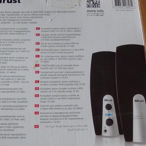 Trust 2.0 Speaker set new