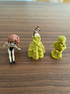 Figures like new, set of 3 pieces