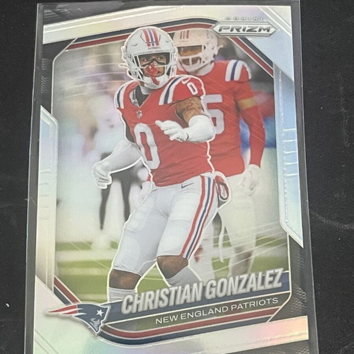 Christian Gonzalez Silver Prizm Card like new