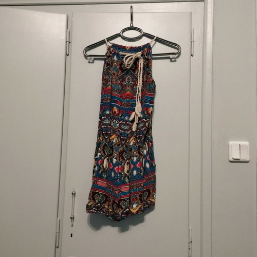 Summer dress jumpsuit with unique pattern like new