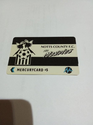 Notts County Paytelco card like new
