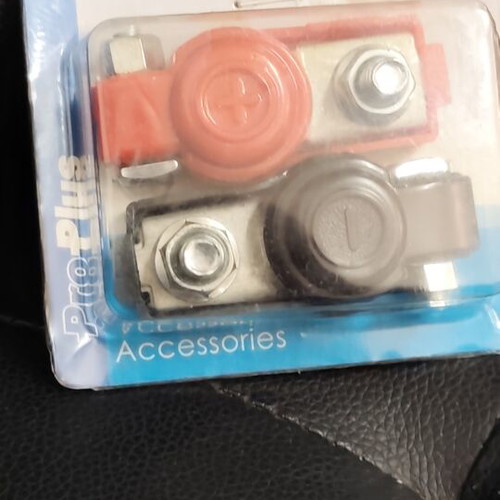 ProPlus Battery Terminals with Protective Caps new