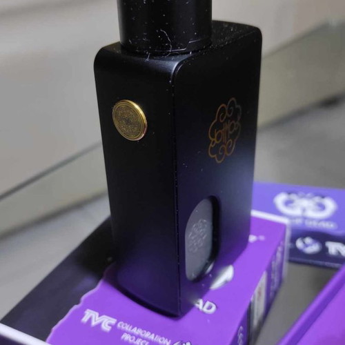 DotSquonk 100W used Dotmod black squonk mod without atomizer and battery