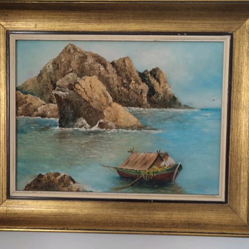 Signed painting like new
