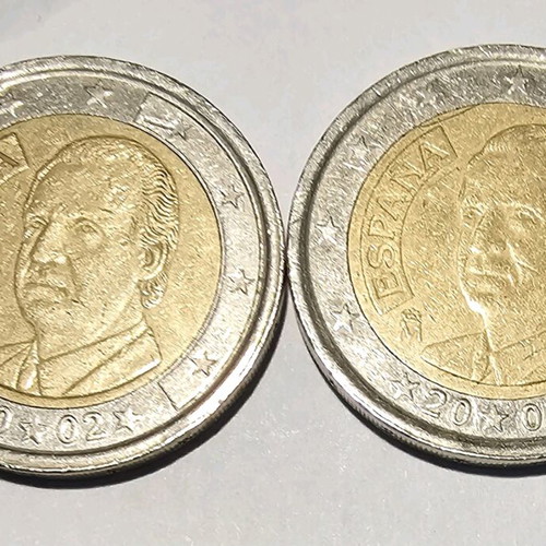 Coins used, 2 pieces with mint error