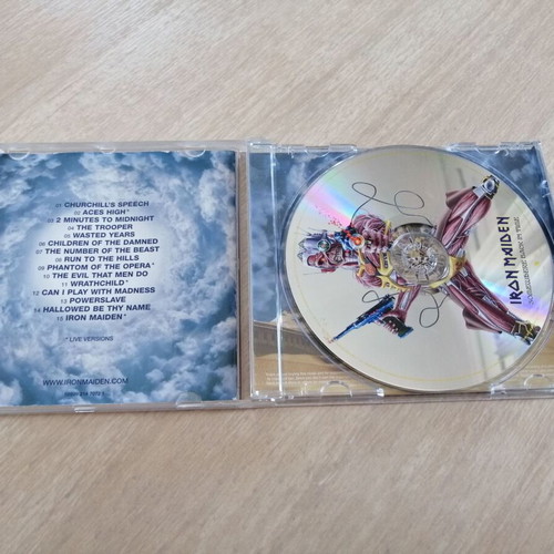 Iron Maiden Somewhere Back In Time CD, metal