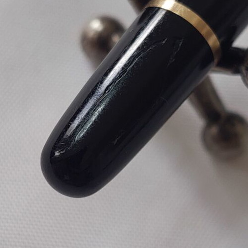 Montblanc Meisterstuck Solitaire Doue pen used, silver 925 black