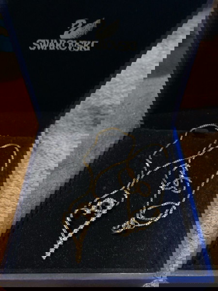 Swarovski κολιέ καρδιά