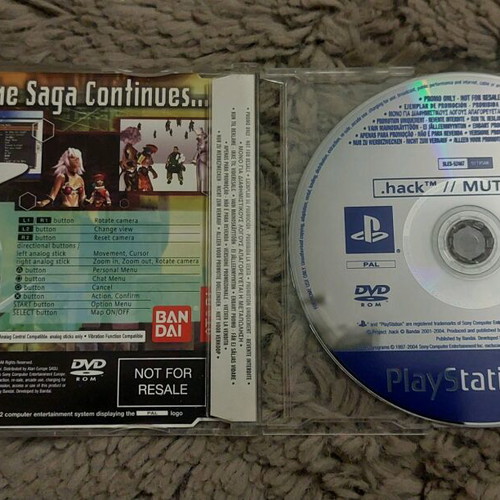 PS2 .hack Mutation Part 2 like new, full game