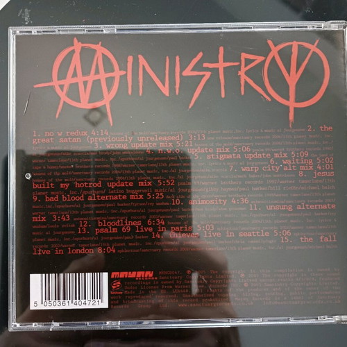 Ministry Rantology CD like new, metal